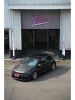 Pour Volkswagen Scirocco Aspe Style Kit de carrosserie de capot moteur en Fiber de carbone