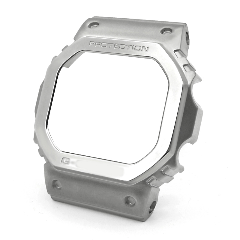 DW5600 ตัวเรือนไทเทเนียมอัลลอยสีเงิน