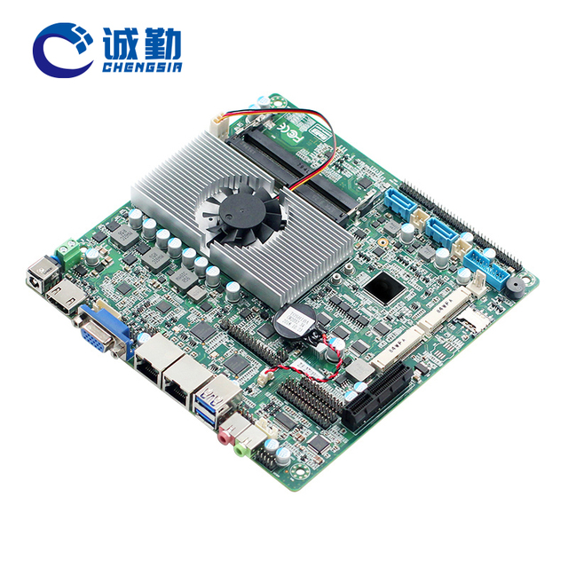 Industrial Motherboard With Cpu 7th I5-7200u/i7-7500u VGA LVDS 6*COM RS232/RS485 DDR4 I226 LAN Mini Itx Embedded Motherboard