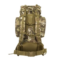 Sac à dos tactique Molle 65L 100L pour entraînement sur le terrain, sac à dos tactique à cadre interne pour hommes, grande capacité
