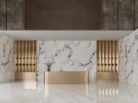 Dalles de sol artificielles en pierre frittée Fendi White 1600x3200, carreaux émaillés résistants à l'usure pour murs et sols de fond.