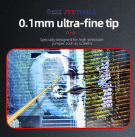 Punta de Soldadura Ultrafina JTX S1 de 0.1 mm, Especial para Conexiones de Pantalla, Calentamiento Rápido para Herramienta de Soldadura 210