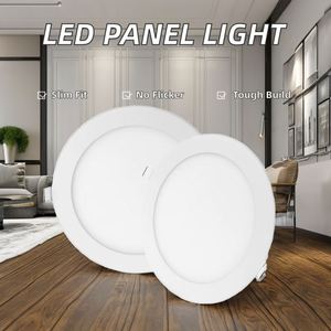 Panel de Luz LED Ultra Delgado Moderno, Empotrable en Techo, Sin Parpadeo, Precio al por Mayor, IP44, 3W-24W, OEM Disponible - Product Image 2