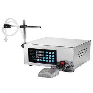 Máquina de Llenado Semiautomática con Bomba Magnética de 1 Boquilla para Bebidas, Jugos, Aceites Esenciales, Licores, Enjuague Bucal, Leche, Condimentos y Cosméticos - Product Image 6