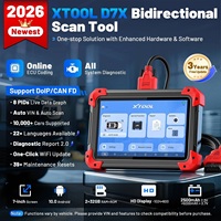 Escáner de Diagnóstico Automotriz XTOOL D7X para Vehículos, Disponible en la UE, Analizador Universal de ECU, Herramienta OBD2 Bidireccional con Más de 39 Funciones de Reinicio