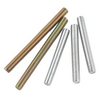 Mini All Thread Stud Zinc Plated Carbon Steel M14-M36 Left Hand and Right Hand General Industry