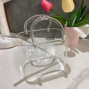 Gobelet en verre transparent créatif de 26 oz avec paille pour les boissons à emporter, gobelet à jus INS, tasse en verre - Product Image 2