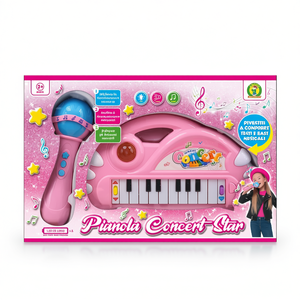 <span class=keywords><strong>Pianola</strong></span> Concert Star Piano con micrófono para niños, juguete musical, 37x24x7 cm - Product Image 2