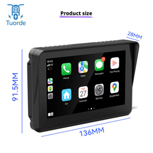 รถเนวิเกเตอร์ระบบแอนดรอยด์กันน้ำขนาด5นิ้ว - Product Image 1