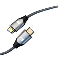 Câble HDMI 2.1 haute vitesse pour PS5 HDTV 8K60MHz 4K120HZ Version Qualité directe d'usine Résolution 4K 8K Projecteur Audio RCA VGA