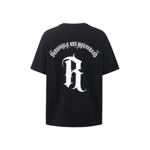 T-shirt en coton uni pour homme, été 2026, nouveau style classique, coupe ample, manches courtes, marque de mode streetwear, style décontracté, 230 grammes, numérique - Product Image 6