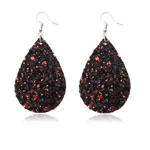 Aimeishi nuovo Design Bling Paillette a forma di goccia d'acqua da donna <span class=keywords><strong>in</strong></span> <span class=keywords><strong>pelle</strong></span> sintetica - Product Image 4