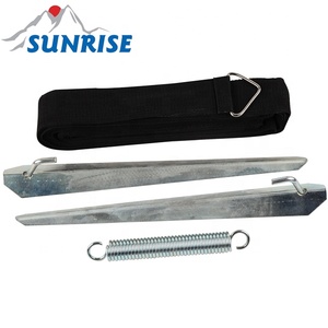 11m sangle et piquets caravane auvent/tente Kit d'arrimage métal RV pièces et accessoires pour Camping 56690 # - Product Image 2