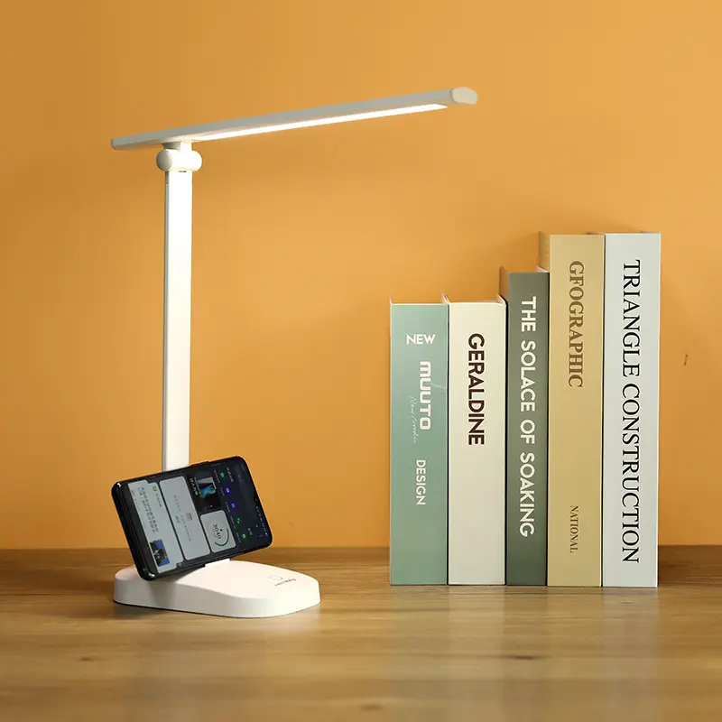 Led Desk Lamp Student Reading Eye Protection Lamp Touch And Fold Function Bedroom Night Lamp Bedside Lights USB Charging