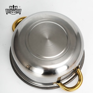 Lot de 10 casseroles en acier inoxydable personnalisables à prix réduit pour casseroles à soupe coffret cadeau commercial batterie de cuisine - Product Image 6
