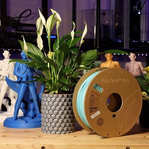 เส้นพลาสติกสำหรับพิมพ์ 3 มิติ Polymaker PolyTerra PLA ชีวภาพ แบบด้าน ขนาด 1.75/2.85 มม. - Product Image 5