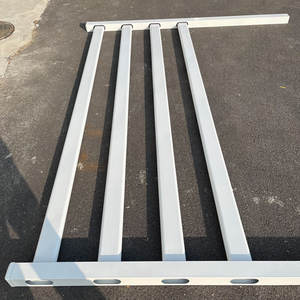 Murah 4 rel pagar luar ruangan galvanisasi rel kuda pagar untuk pertanian - Product Image 5