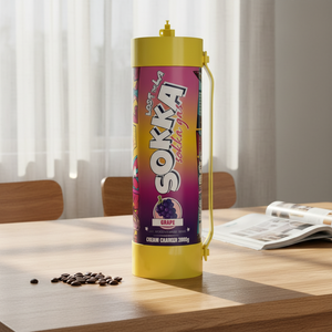 Suministro Mundial <span class=keywords><strong>Sokka</strong></span> para Cilindro de Acero al Carbono Ecológico de 640g, Directo de Fábrica para Crema Batida - Product Image 5