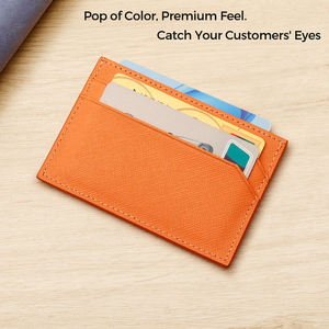 Cadeau de créateur de trading personnalisé permis de conduire à crédit mince saffinao <span class=keywords><strong>porte</strong></span>-cartes en cuir véritable portefeuilles luxe - Product Image 5
