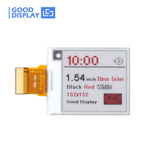 GDEM0154Z91 โมดูลจอแสดงผลกระดาษอิเล็กทรอนิกส์สีขนาดเล็ก 1.54 นิ้วอินเทอร์เฟซ SPI ความละเอียดสูงหน้าจอหมึกอิเล็กทรอนิกส์พลังงานต่ำพิเศษ - Product Image 1