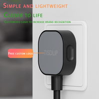 Convient pour CN UK US EU Traveling Power Cable With Customized Logo Plug Universal Socket Rallonge