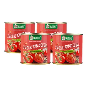 2024 Tomaat Bewaart Gepelde Tomaten In Blik 252G Gemaakt In China Voor Export