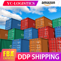 Agent d'Expédition FBA Chine Service Porte à Porte Fret Maritime vers le Canada /USA/Royaume-Uni/Europe Transitaire