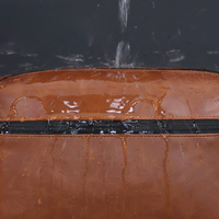 Voyage en cuir PU pour hommes de qualité supérieure pour organisateur de toilette sac de douche d'affaires compact résistant à l'eau avec grande capacité