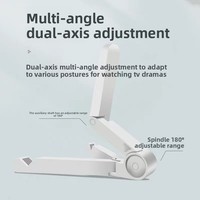 Nouveau design, support trépied universel en alliage d'aluminium pour tablettes et ordinateurs, réglable, pliable, portable, avec fonction de refroidissement, logo personnalisé