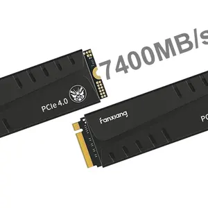 7300 mo/s 3D NAND TLC NVMe PCIe Gen4x4 M2 M.2 2280 500 go 1 to 2 to contrôle de la chaleur jeux interne SSD disque SSD avec dissipateur thermique