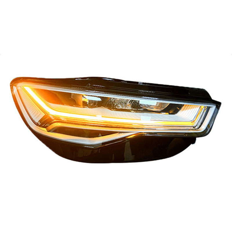 SJC自動LEDヘッドライトアウディA6 C7 16-18 LEDフロントライト車の