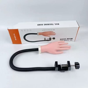 Outil d'entraînement portable carré et mobile pour la pratique des ongles, entraîneur de doigts en silicone, outil de présentation pour l'art des ongles, vente en gros pour salons - Product Image 4