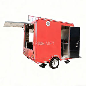 Remolque de Venta Ambulante 2025, Camiones de Comida Móviles, Cafetería sobre Ruedas - Product Image 4