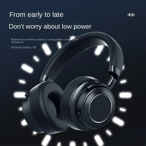 <span class=keywords><strong>Casque</strong></span> Bluetooth VJ364 ANC à réduction de bruit active, câble <span class=keywords><strong>audio</strong></span> AUX gratuit, rotation pliable, basses profondes, stéréo TWS sans fil - Product Image 4