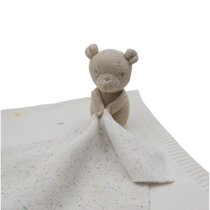 Manta de Punto Pinuotu, Boutique para Recién Nacidos, Envoltura de Algodón con Estampado de Chispas, Ropa de Cama para Niños, Manta de Punto Cálida para Bebés de Invierno - Product Image 1