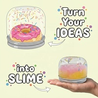 Fournisseur OEM en gros de jouets sensoriels, cadeau surprise de Noël avec slime en forme de beignet mignon pour cadeau de rentrée scolaire en gros