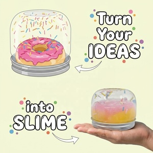 Fournisseur OEM en gros de jouets sensoriels, cadeau <span class=keywords><strong>surprise</strong></span> de Noël avec slime en forme de beignet mignon pour cadeau de rentrée scolaire en gros - Product Image 3