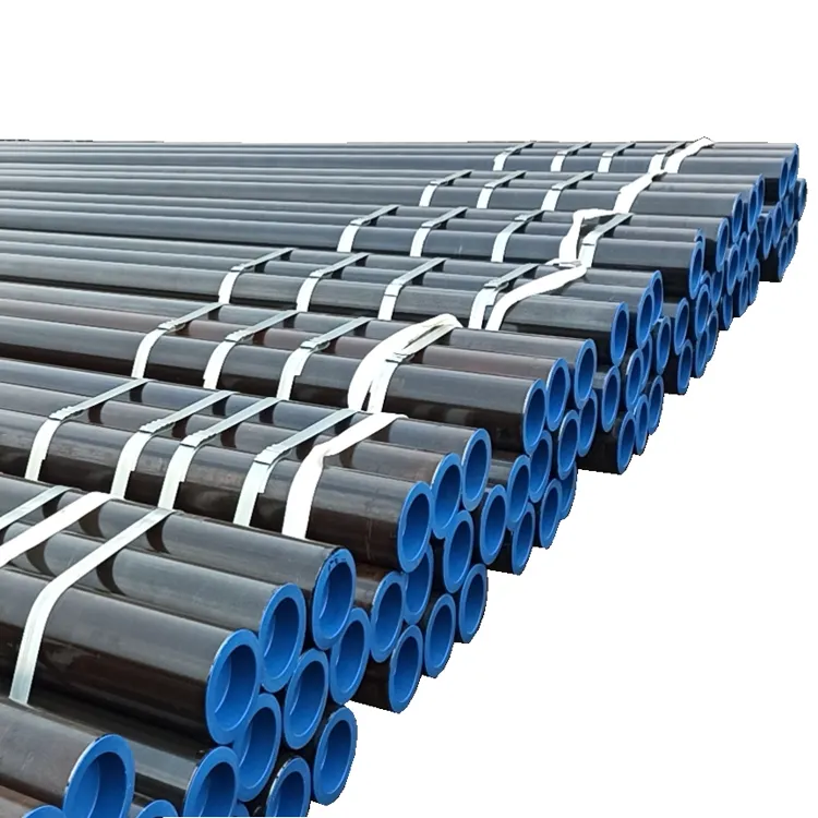 Factory Wholesale Low Price 3 inch Black Iron Steel Pipe SCH40 with 6m 20ft or Customized length