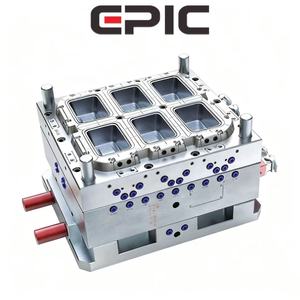 Dùng một lần thực phẩm container mỏng-tường dùng một lần PP takeout thực phẩm hình chữ nhật ăn trưa Hộp khuôn - Product Image 5