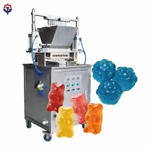 TG Small Gummies Candy Depositor Maschine Automatische Vitamin Soft Jelly Candy Gummy Produktions linie nach Maß
