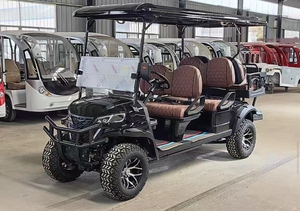 Carritos de Golf Eléctricos de 48V con Batería de Litio y Control Remoto, Carritos Todoterreno de 72 Voltios en Fuzhou, Carrito de Golf de 36V y 6 Plazas - Product Image 3