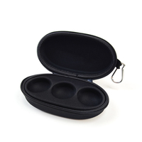 Sac de raquette de ping-pong en EVA durable, fermeture éclair, portable, confortable, accessoires de raquette de pickleball en EVA, housse de raquette