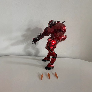 Nouvelle édition 2025 du robot articulé en PVC Mecha Plating <span class=keywords><strong>Storm</strong></span> Red Luminous Edition - Product Image 4