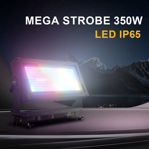 SHEHDS Luz de Escenario de 350w, Luz Estroboscópica Mega IP65, Iluminación Profesional para DJ, para Fiestas, Pubs, Discotecas - Product Image 1
