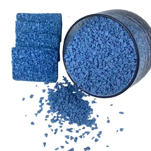 Sky blue color EPDM granules for playground outdoor FN P2303271