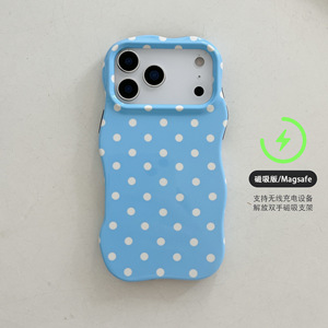 เคสโทรศัพท์แม่เหล็<span class=keywords><strong>ก</strong></span> JUNBO ลายจุด สีพื้น ป้อง<span class=keywords><strong>ก</strong></span>ันรอยนิ้วมือ สัมผัสนุ่ม สำหรับ iPhone 18 18 Pro 18 Pro Max ฝาหลัง - Product Image 5