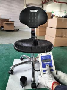 Chaise de <span class=keywords><strong>bureau</strong></span> Leenol ESD avec siège en mousse PU, hauteur réglable, chaise antistatique ergonomique, chaise de travail antistatique CE ROHS - Product Image 3