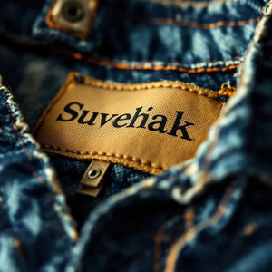 ป้ายทอขนาด 15x40 มม. ป้ายโลโก้ขายดี ป้ายเสื้อผ้า ป้ายพิมพ์ ป้ายติดเสื้อผ้า - Product Image 3