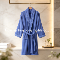 Peignoir unisexe confortable, thermique, respirant, en coton épais 100% éponge, pour spa/hôtel ou maison
