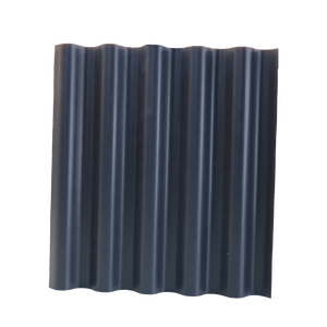 Tejas de Techo de ASA/PVC Resistentes a la Corrosión, Láminas de Techo Corrugadas Impermeables, Superficie Estampada, Diseño Escandinavo, 1.5-3.0 mm - Product Image 1